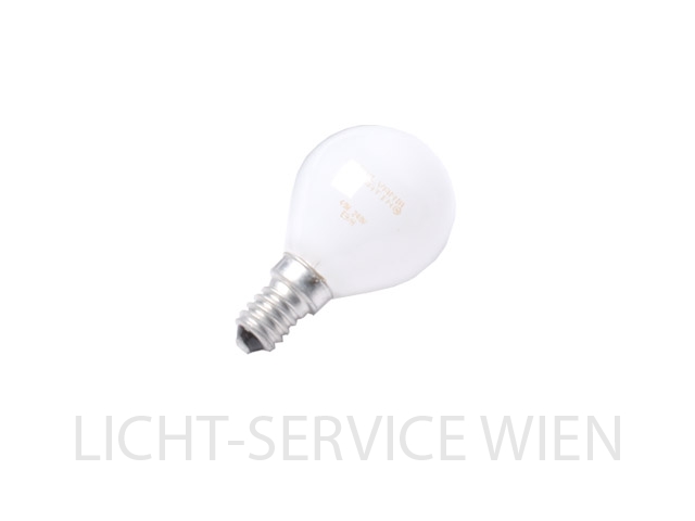 Glühlampe Tropfenform 40W weiß matt [E14]