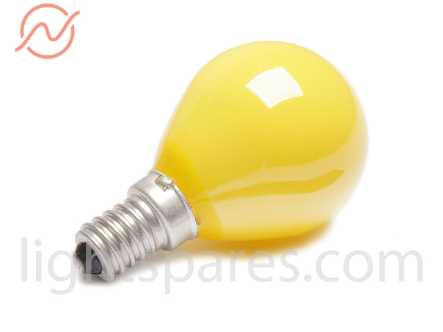 Glühlampe - Tropfenform 25W gelb [E14]