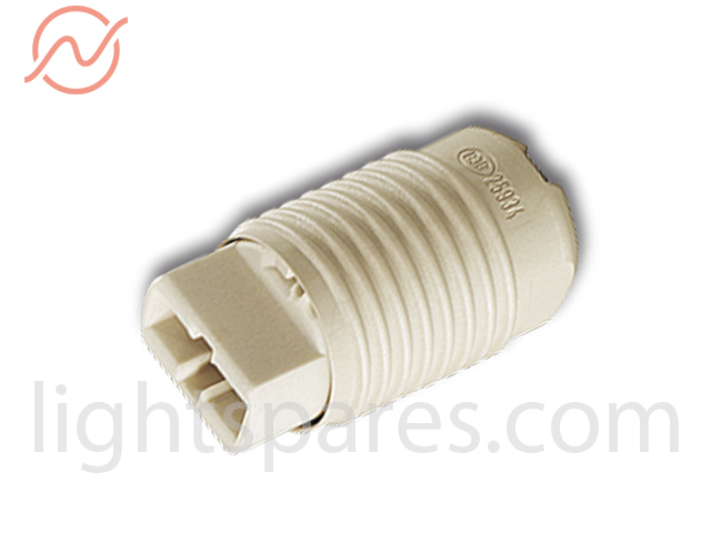 Lampenfassung Keramik [G9] Aussengewinde 20,8x2mm