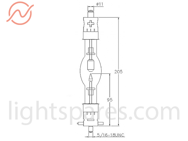 Xenon Lampe 1000W-HS [SFa27-11,SFcX27-8] ASL/LTI