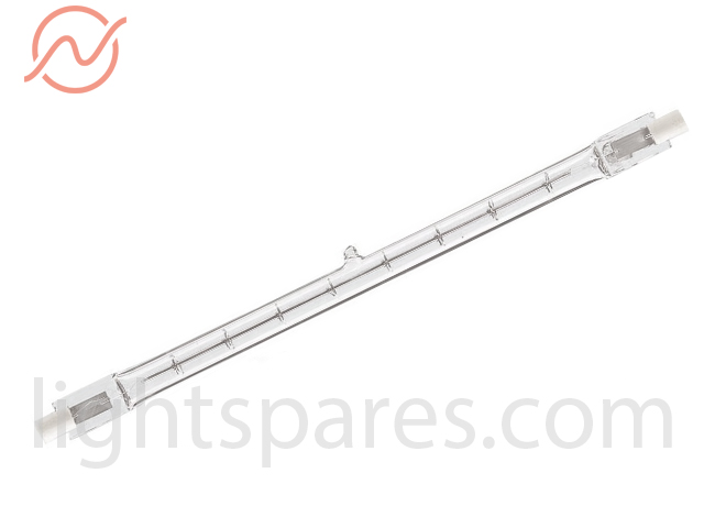Halogen Fluterstab 1500W 254mm stoßfest [R7s]