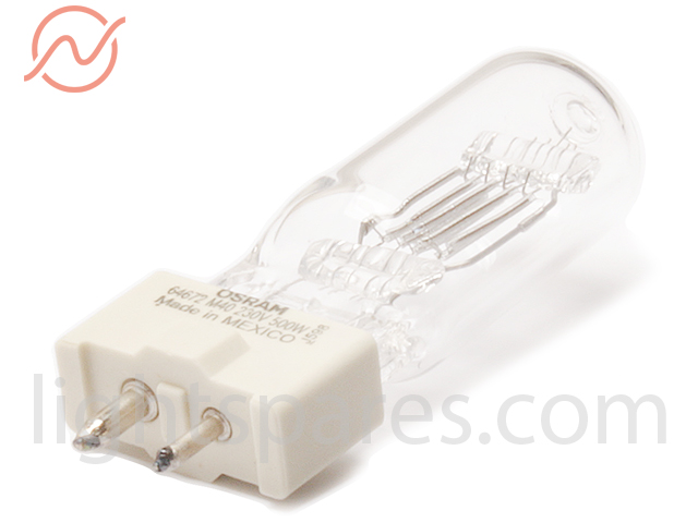 Halogen Lampe M40 500W 230V [GY9,5] Osram