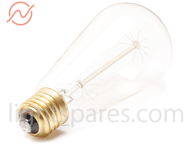 Glühlampe Rustika Dekowendel 60W 230V [E27] klar