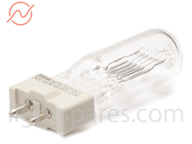 Halogen Lampe T27 GCT 650W 240V [GY9,5] OSRAM