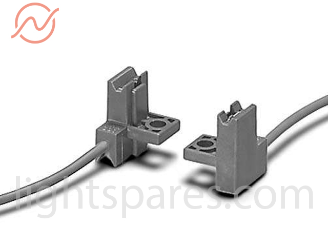 Lampenfassung G53 Kunststoff 140mm Kabel schwarz