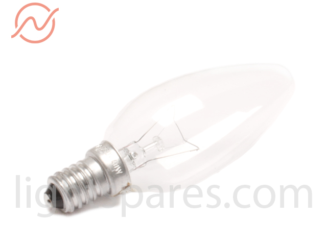 Glühlampe Kerzenform 40W weiß klar [E14]