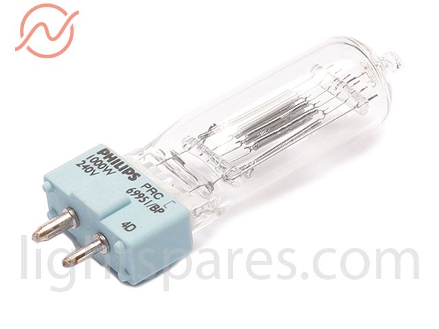 Halogen Lampe GAD 1000W 240V-6995IBP [GY9,5] PHI