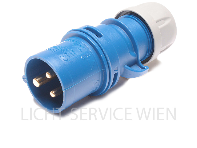 Stecker - CEE 16A / 3pol Kabelstecker