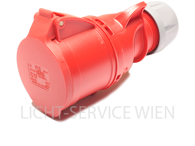 Stecker - CEE 32A / 5pol Kabelkupplung