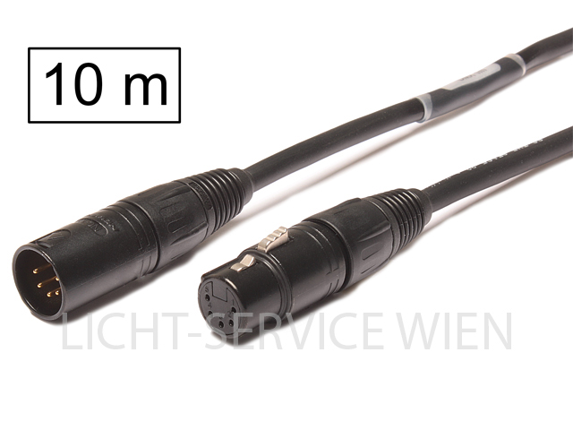 LichtService - Dmx Kabel/Steuerleitung 10m