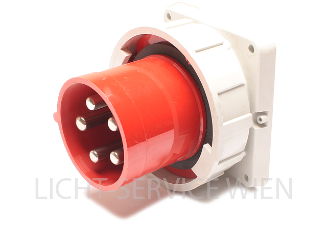 Stecker - CEE 125A / 5pol Anbaustecker gewinkelt