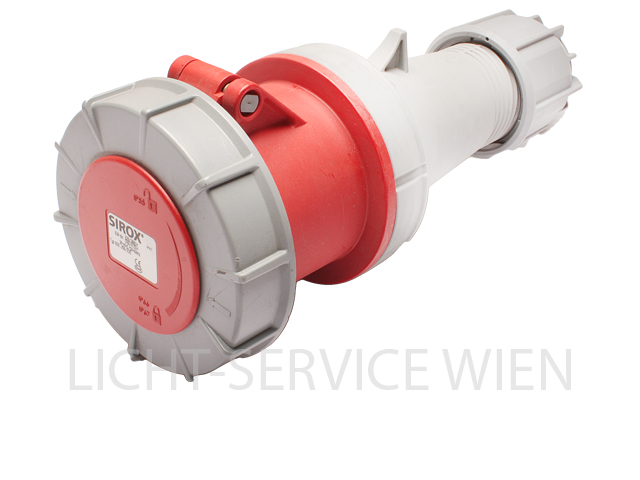 Stecker - CEE 63A / 5pol Kabelkupplung, Sirox