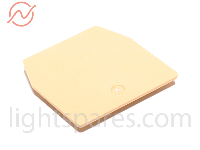 Klemme - CBD4-6 Abdeckpl. / beige