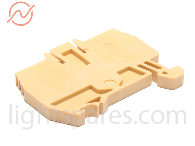 Klemme - HMM2 Reihenklemme 2fach 2,5² / beige