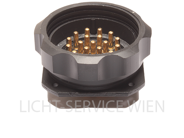 Stecker - Socapex 19pol Anbaustecker m.Schraubver.