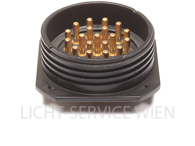 Stecker - Socapex 19pol Anbaustecker ohne Verrieg.