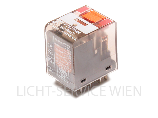 Relais - TE PT570524 24VAC 6A/250VAC 4polig um