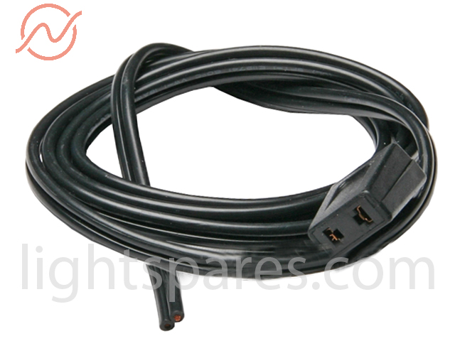 Lüfterstecker mit Anschlußleitung für 230V Lüfter