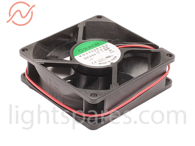 Lüfter 80x80x25mm / 24VDC / 56dBA / 53m³/h