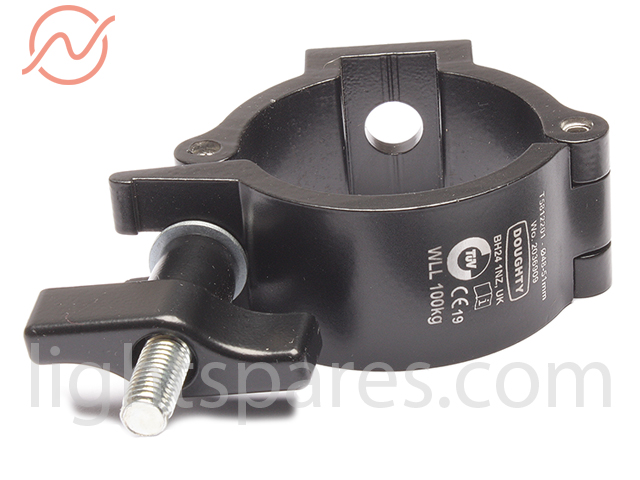Doughty Half Coupler Super Lightweight, schwarz