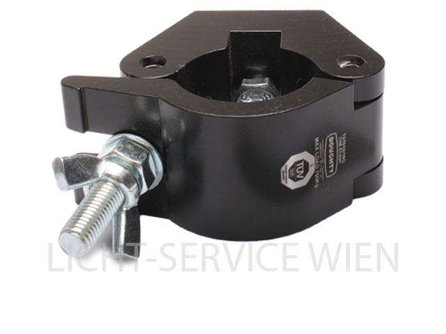 Doughty Half Coupler ohne Schraube, schwarz