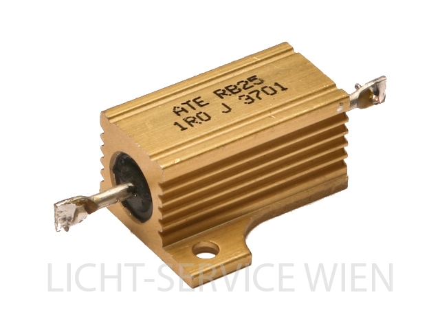 Widerstand 25W Aluminium 1R