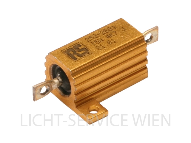 Widerstand 15W Aluminium 4K7