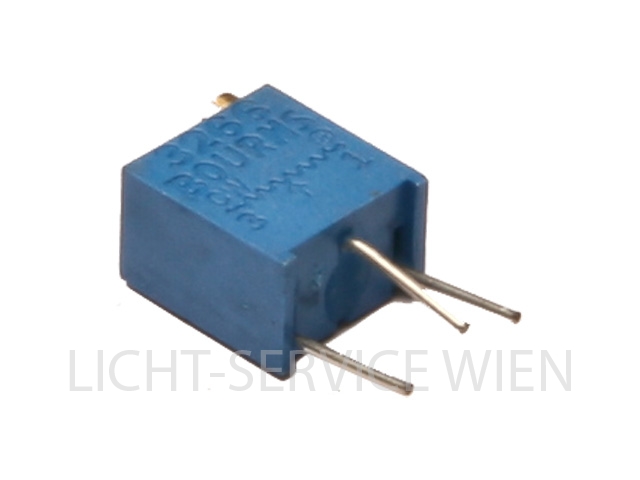 Trimmer eckig 7x7x4,5 / Achse vertikal / 200K