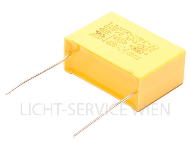 Kondensator - 275V / 1uF X2