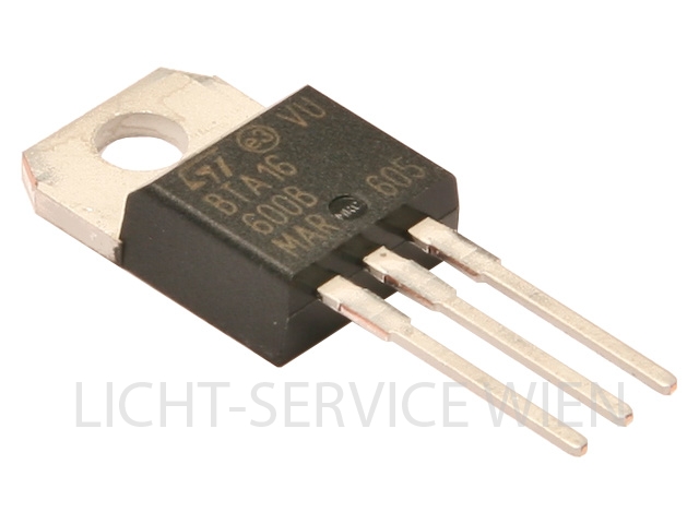 Triac - BTA16 / 600B