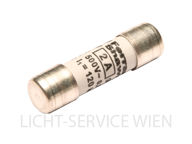 Sicherung 10x38mm   2A/gG