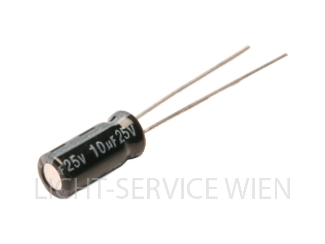 Kondensator - ELKO 25V /   10uF