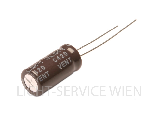 Kondensator - ELKO 25V /  220uF