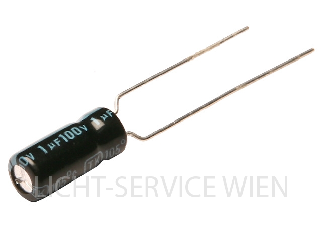 Kondensator - ELKO 100V /    1uF