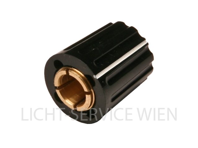 Drehknopf 14,5mm / Dm 3,2mm / schwarz
