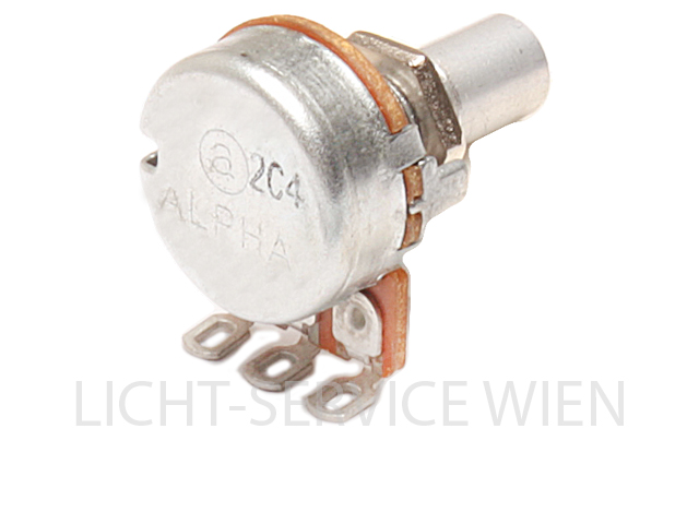 Drehpotentiometer 1W,10K,Dm 6,35mm,Wl 12,7mm lin