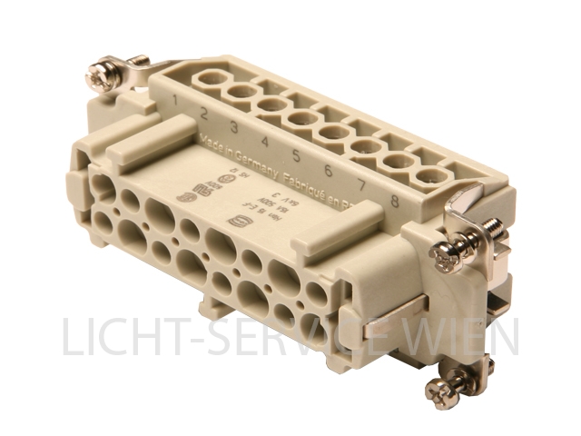 Stecker - Harting HAN 16 E Buchseneinsatz