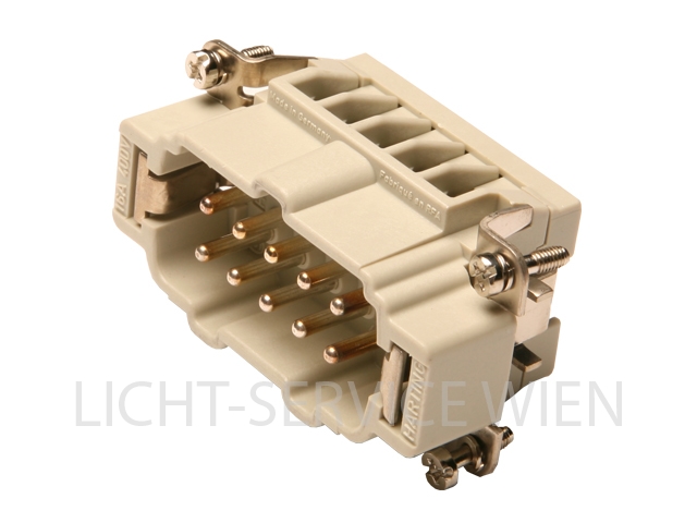 Stecker - Harting HAN 10 B Stifteinsatz
