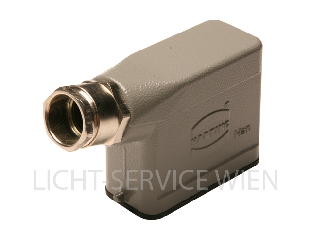 Stecker - Harting HAN 10 A Kabeltülle, seitlich