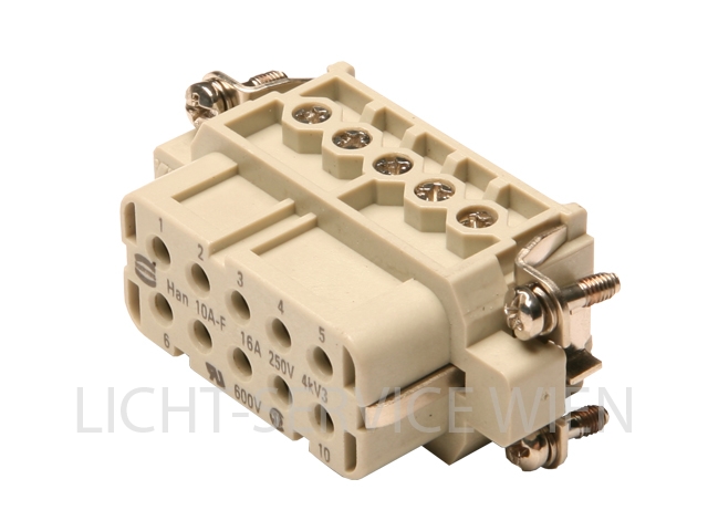 Stecker - Harting HAN 10 A Buchseneinsatz