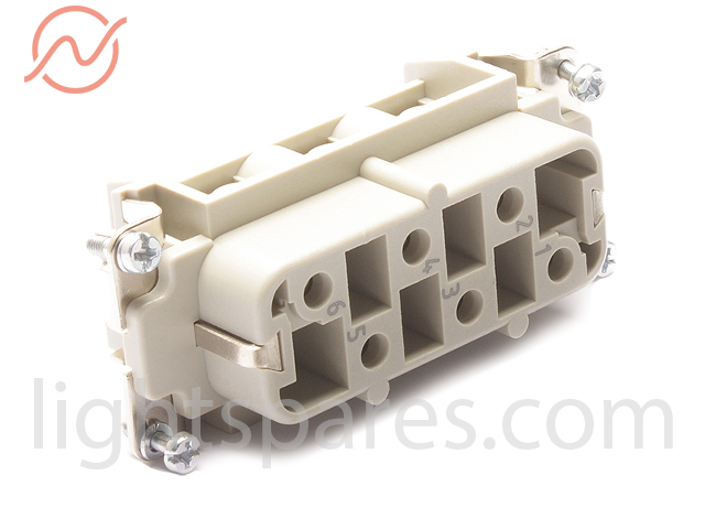Stecker - Harting HAN 6 HSB-BU Buchseneinsatz